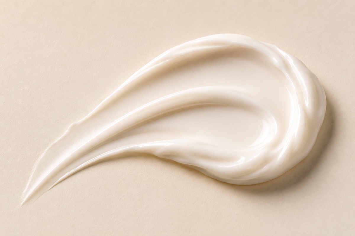 Skincare formula texture