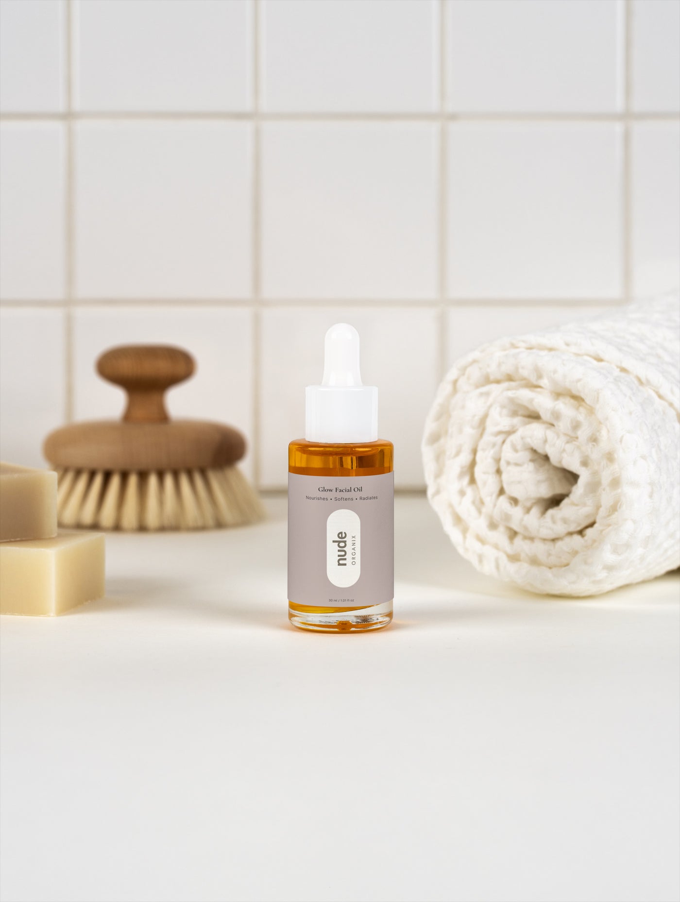 Aceite facial iluminador