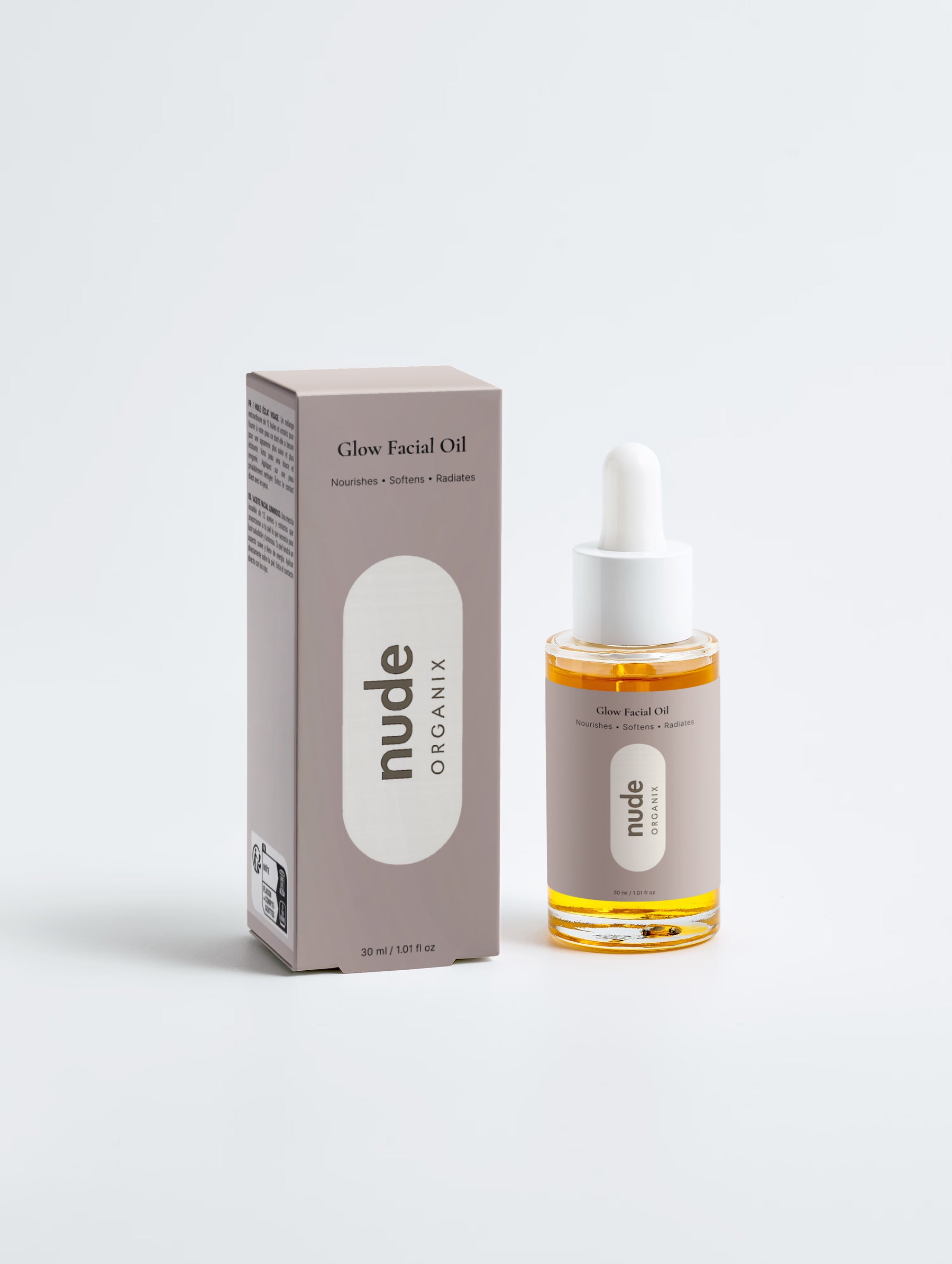 Aceite facial iluminador