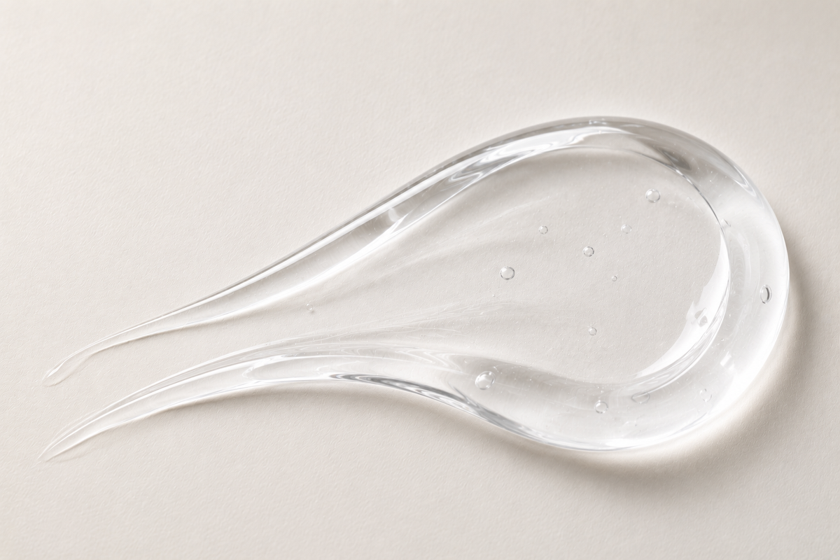 Hydration-inspired skincare detail